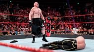 Lesnar has brought the fire to Raw